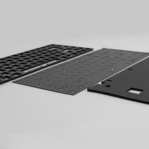 차음재 흡음제 방음스펀지 Inoue poron 흡음면 pcb 샌드위치면바닥면축 패드 diy 기계식 키보드 용 61646884100 키, 샌드위치면, 68개의 키