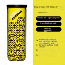 탁구공 시합용 연습용 탁구공 정품 윌슨 3/캔 테니스 공 특별 전문 게임 연습 훈련 공 호주 오픈 테니스 미, 05 WR8202401001