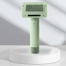대형견 드라이룸 애견드라이기 2 In 1 애완 동물 브러시 헤어 드라이어 빗 강철 바늘 마사지 제모 개와 고양이를 플라스틱 Kattenborstel, green