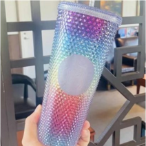 스타벅스 스터드 콜드컵 710ml 지압텀블러 (컬러추가!), 16. 핑크빔