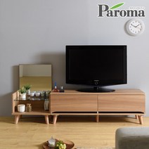 파로마 멜리나오픈좌식화장대거실장세트DG, 아카시아