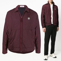 Stone Island [스톤]와펜 나일론 메탈 오버셔츠 자켓711511036 V0011