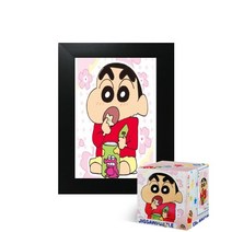 퍼즐피플 짱구는 못말려 직소퍼즐, 미니큐브 짱구는 못말려 봄 108피스 액자포함(99피스자체제작블랙), 108p