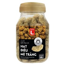 Choice L 고소한 참깨 캐슈너트 캐슈넛 240G, 6개