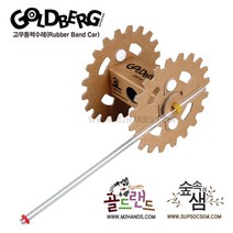 [숲속의샘직영]고무동력수레카(Rubber band car)