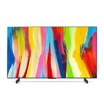 LG전자 울트라 HD 올레드 OLED 게이밍 TV, OLED42C2ENA, 방문설치, 106cm, 스탠드형