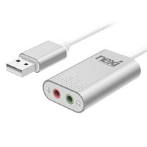 BUyuSNX-U20STC [사운드카드/Virtual 7.1 [NEXI] 2.0][NX614] 채널/USB굿딜 브이숍, 상세페이지 참조