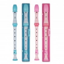 베리 8000원베리악기 소프라노 칼라 리코더(G) 저머니플라스틱케이스, 플라스틱케이스  파랑