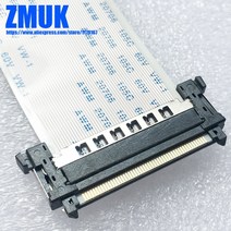 I-PEX 4K HDTV LVDS TV 리본 케이블 AWM 20861 20706 105C 60V VW-1 51 핀, 01 100MM Length_02 51pins