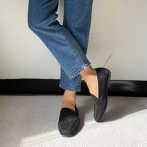 여성 발편한 임산부 로퍼 드라이빙슈즈 스웨이드 페니로퍼