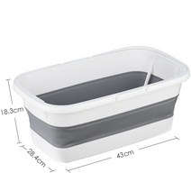 천장밀대 걸레 빈틈걸레 삼각대걸레 휴대용 접이식 물통 실외 여행 깨끗 낚시 프로모션 캠핑 세차 걸레, 01 white