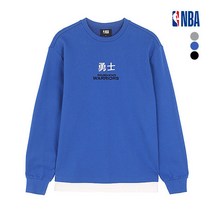 엔비에이 유니 체크레이어드 한자 맨투맨 (N191TS202P)