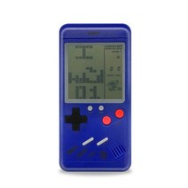 4.1인치 테트리스 게임기 레트로 추억의 오락실 소형 미니 휴대용 게임기, 중국 (본토, 업 된 블루 라벨