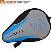 테니스 라켓 용품 전문 새로운 탁구 라켓 박쥐 가방 옥스포드 탁구 케이스 방수 전체 보호 2 색, 회색