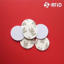 도어락 스티커 RFID 태그 복사 디지털 도어록 EM 125Mhz 원태그, EM 25mm 복사 태그 (No.21T)