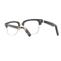 블루투스 골전도 이어폰 안경 안경테 패션 방수 운동 스포츠, G.Q 블랙, E332