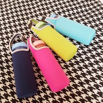 보틀파우치/물병파우치/보틀주머니/물병주머니/, 09 핸디 보틀 파우치 500ml, 핑크