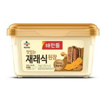 해찬들 재래식 된장, 1kg, 1개