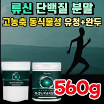 류신 저분자 단백질 분말 완전단백질 아미노산 가수분해 담백질 보충제 bcaa leucine 가루 동물성 식물성 프로틴 mbp 유청 농축 루신 뮤신 이소 로이신 뉴신 푸로틴 노인, 560g(파우치1팩)