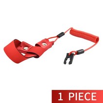 해양 스즈키 마린 2 및 4 스트로크 아웃 보드 엔진 모터 2-425hp 키 로프 안전 끈 테더 No Sink 용 플로트 킬 스톱 스위치, [01] 1 Piece