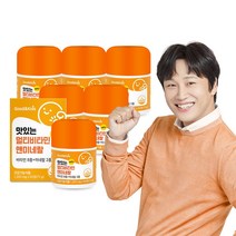 내츄럴플러스 굿앤키즈 맛있는 멀티비타민 앤 미네랄 (레몬맛), 6통, 60정, 60정