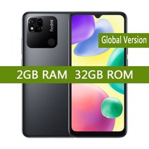 기기 이동 새로운 xiaomi redmi 10a 64gb128gb 10 a 스마트폰 helio g25 옥타 코어 6 53quot 대형 디스플레이 5000mah 배터리 13mp, 오리 이어폰 추가, 글로벌 버전2 32GB