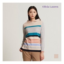 올리비아로렌 스트라이프 후드 니트 VVCBLWF8321