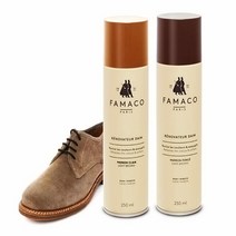 스웨이드 색상 복원제 250ml 세무 관리 신발 클리너, 라이트브라운