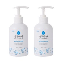 아쿠아랑 펌프형 300ml - 1종세척제 과일세척제 주방세척제 위생용품, 300ml x 2개