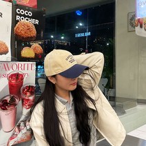 크군 남녀공용 데일리 볼캡 클래식 무드 투톤 야구 모자