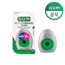 GUM 검 치과 위브 민트왁스 대용량 스마트 치실(183m) 1840BZ 1개, 없음