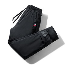 남성 패딩 팬츠 남자 방한 바지 겨울 기모 골프 낚시 따뜻하고 두꺼운 스웨트 세련된 스포츠웨어 방수 캐주얼 브랜드 대형 사이즈 어소트 컬러