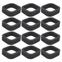 가와사키 TH23D 트리머 엔진 교체 부품 11010-2530 용 12Pcs 스트링 에어 필터 키트, 01 black