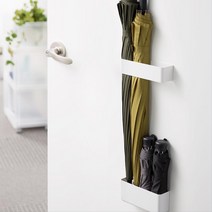 아파트 철 대문 자석부착 가족 우산꽂이 디자인 물받침 가정용 간편설치 실용성 소규모사무실, 다크그레이