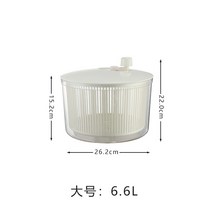 두부짜기 만두 김치 나물 짤순이 이케아 야채 탈수기 일본 수입 샐러드 건조기 과일 및 샐러드 배수 바구니 세면대 수동 탈수 인공물, 6, 없음