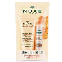 Nuxe 눅스 프랑스 레브 드 미엘 듀오 2종 세트 . 핸드크림 30ml 스틱레브르 립밤 4g