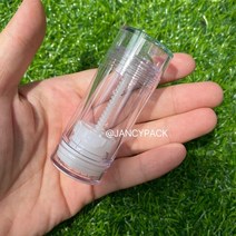 화장품 케이스 투명 탈취 퐁데이션 필링 솔리드 글루 트위스트 업 립 밤 15 30 50 75ml, 11.50PCS - 15ml - 플라스틱