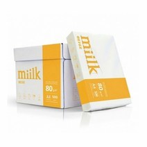 기타 f20 19298_한국제지 밀크복사지 미색 A4 80g 500매 _5개입1박스, 상세페이지 참조, 상세페이지 참조