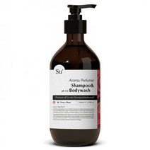 수오가닉 퍼퓸 샴푸워시 팬시로즈 1000ml, 옵션선택:수오가닉 프루트샤워 샴푸워시