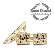 RENO DANIEL Cuff Links 커프스버튼 넥타이핀선물세트_1217EA
