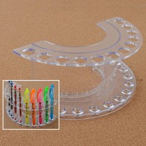 문구점 곡선형 디자인 펜 전시대 상품진열대 진열대 볼펜진열