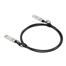 2M DAC 케이블 10G SFP + DAC 케이블 패시브 다이렉트 부착 구리 트윈 맥스 케이블 30AWG Ubiquiti Mikrotik Zyxel, 검정, 하나