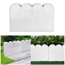 콘크리트 시멘트 금형 틀 40x25cm diy 정원 잔디 울타리 플라스틱 그린 벨트 벽돌 포장