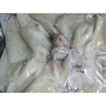자연산 생물 갑오징어 1팩 1kg 500g 손질 냉동 오징어 회 볶음 무침 숙회 국, 500g (1-2미 특대)