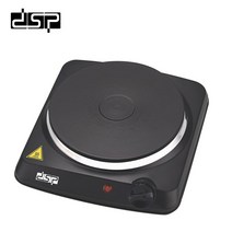 DSP 1500w 고출력 인덕션 1구 휴대용 전기렌지 업소용 스토브, 직접설치, 검은 색