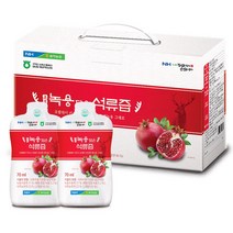 [건강과 뷰티] 송악농협 녹용담은 석류즙 70ml 30포[HACCP/GMP]