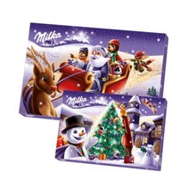 Milka 밀카 크리스마스 어드벤트 캘린더 200g 1개 (랜덤발송)