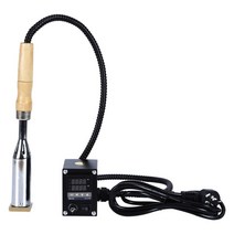 가죽공예용 피혁인쇄기 금박기 핫 프레스 수동 압착기, 300W 온도조절가능 모델 220V M5 나사