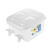 Dispenser 2 그리드 분리 저장 더블 워터 탭이있는 다른 음료