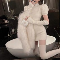 등파인원피스 원피스 3 룩 명품 월 12 1 2 하객 단톤 드레스 청 홈쇼핑 대여 달라붙는 청담며느리 바스락